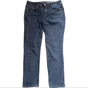 Liz Claiborne Secretly Slender Slim Leg Jeans Sz 8P